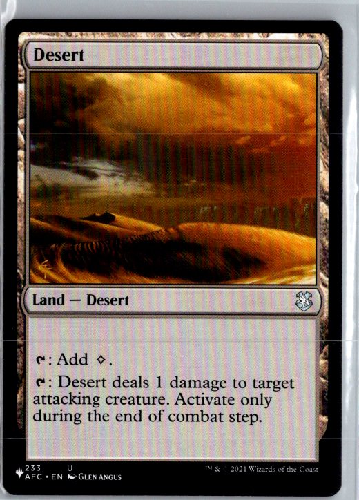 MTG PLST Desert LP - Picture 1 of 1